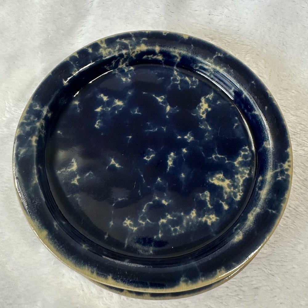 Bennington Potters Agate Blue Coasters
